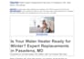 write local service area pages for SEO